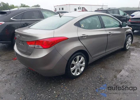 2011 Hyundai Elantra Limited from USA, damaged, VIN 5NPDH4AE1BH040945